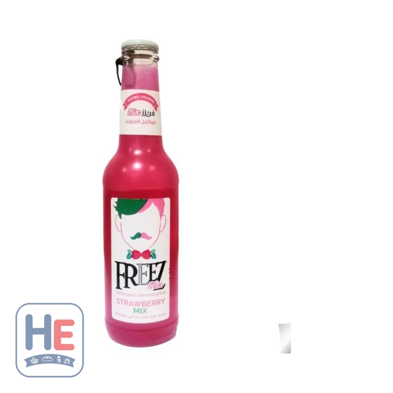 Freez Mix Strawberry Sparkling Drink 275ml (9.3fl oz) | HE hero 762571500012