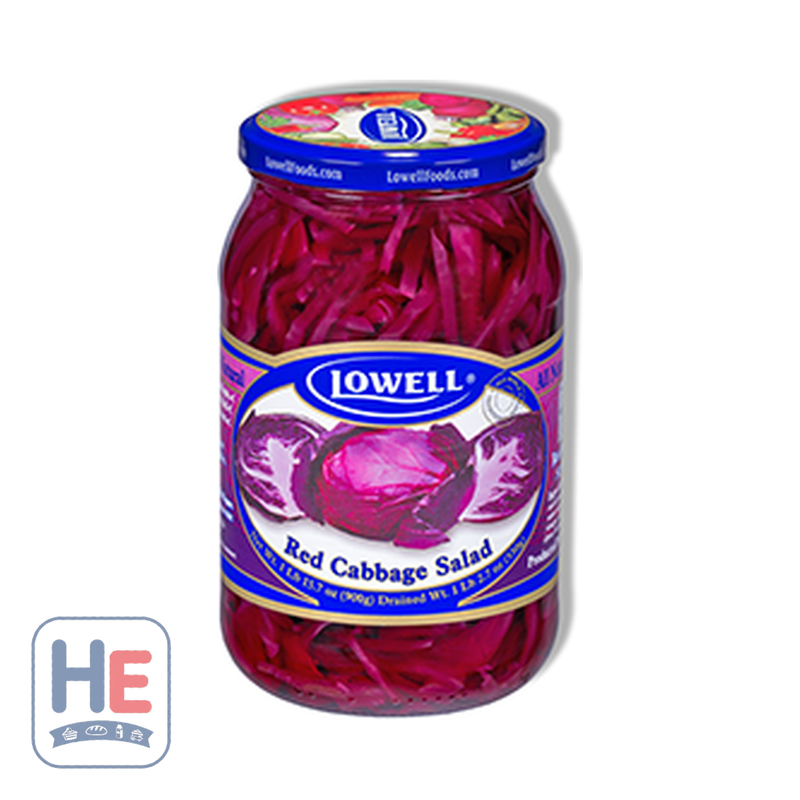 Lowell Red Cabbage Salad 900g (31.5oz) | HE hero 617115000766