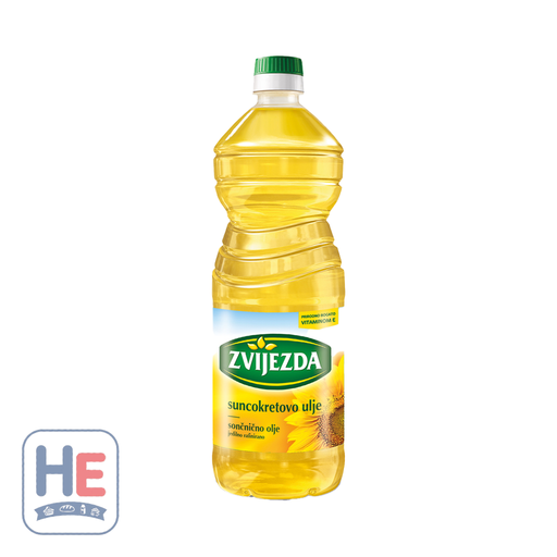 Zvijezda Sunflower Oil 1L (33.8fl oz) | HE hero 810057480447