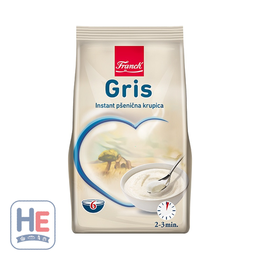 Franck Instant Gris Wheat Grits, Croatian 400g (14.1oz) | HE hero 3858881081598