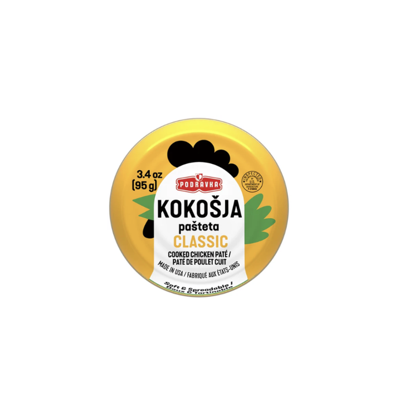 Podravka Chicken Pate 95g (3.4oz) | HE hero 842826001614