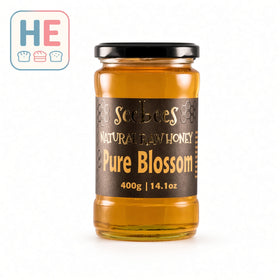 Seebees Pure Blossom Raw Honey, Serbian 400g (14.1oz)